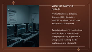Comprehensive AI & Machine Learning Specialist Vocational Course by ...