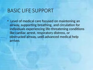 Comprehensive Basic Life Support (Bantuan Hidup Dasar) Training and ...