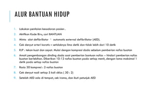 Alat Rjp Automatic Bantuan Hidup Dasar Rumah Sakit Lapatarai Barru 2025.pptx