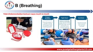 Aed Rjp Pelatihan Bantuan Hidup Dasar: Teknik RJP dan Penggunaan AED | PPTX