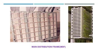 MAIN DISTRIBUTION FRAME(MDF) 
 