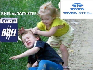 Human Resource Management - Bhel vs Tata steel | PPTX