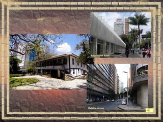 Detalhe de rua Museu Abílio machado Palácio das Artes 