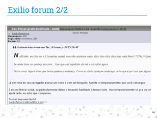 Exilio forum 2/2
44
 