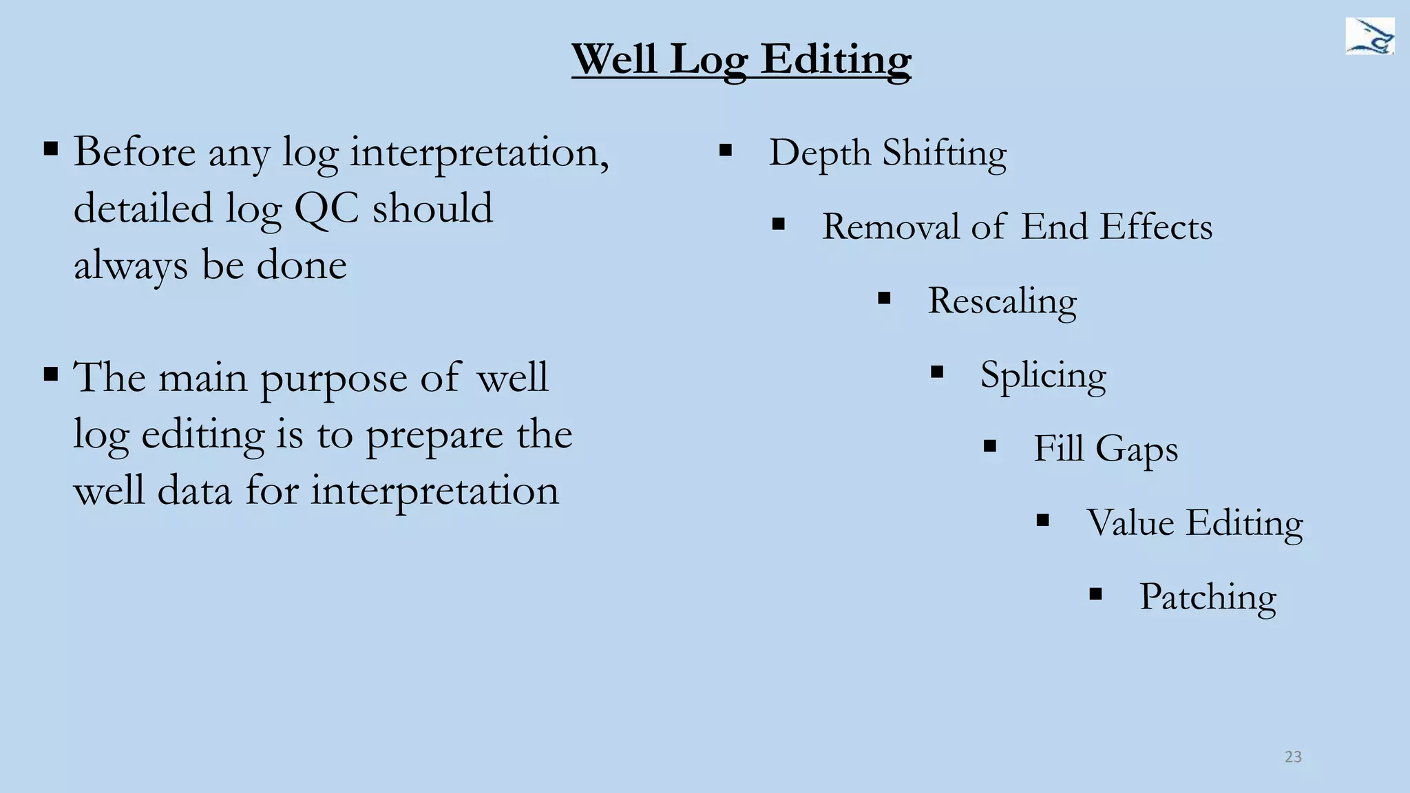 Well Log Interpretation | PPTX | Geology | Science
