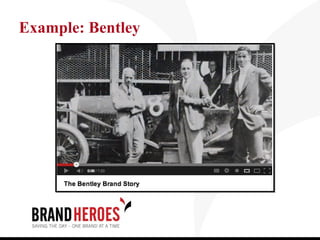 Example: Bentley
 