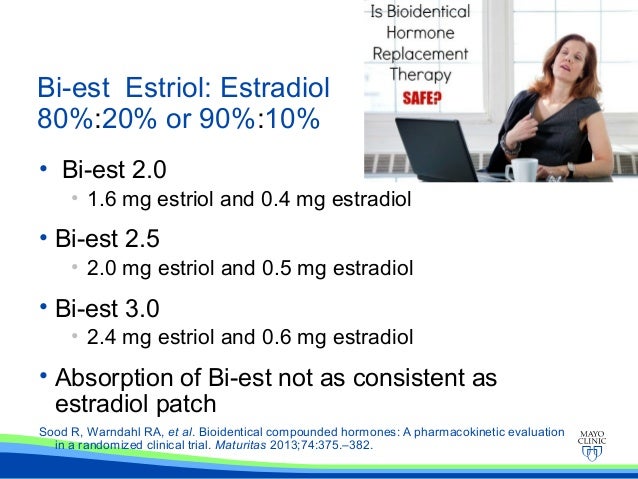 Estradiol absorption patch vs cream