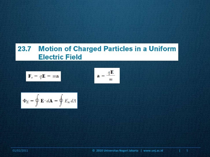 Fisika Dasar II (1) medan listrik(rangkuman)