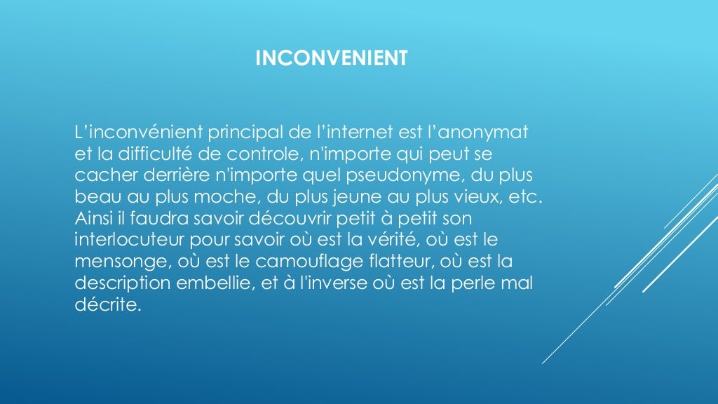 Les avantages et inconvénients chez les jeunes