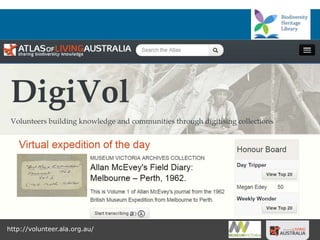 http://volunteer.ala.org.au/
 
