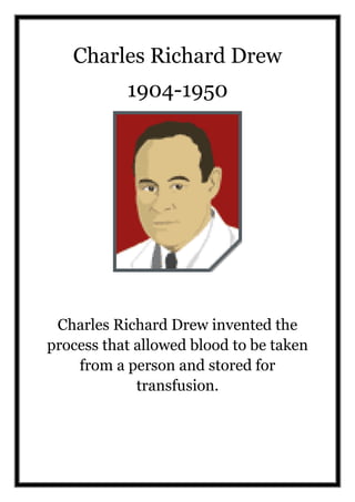 Bhm science display famous black scientists | DOCX