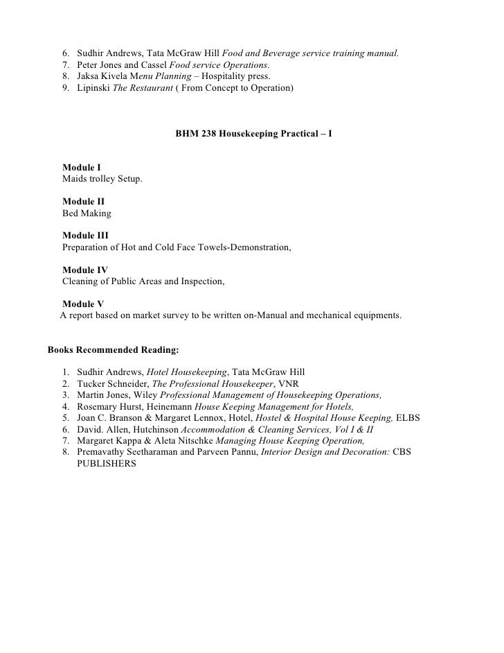 Food and beverage service training manual sudhir andrews pdf