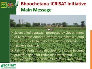 Upscaling of Learnings from ICRISAT-GoK Initiatives