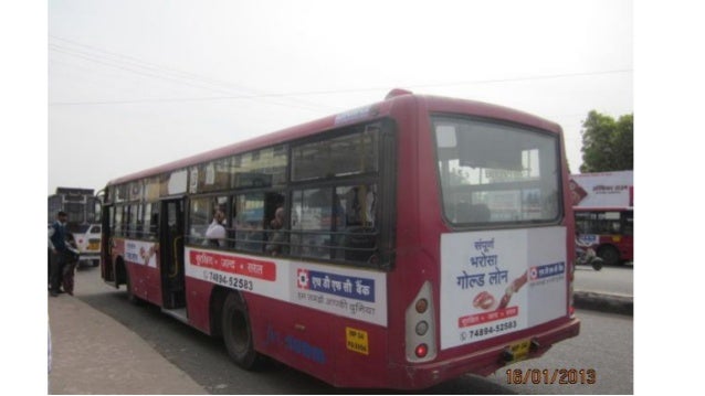 Bhopal Bus Advertising - Advertising on Bhopal City Buses