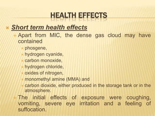 Bhopal gas tragedy PPT