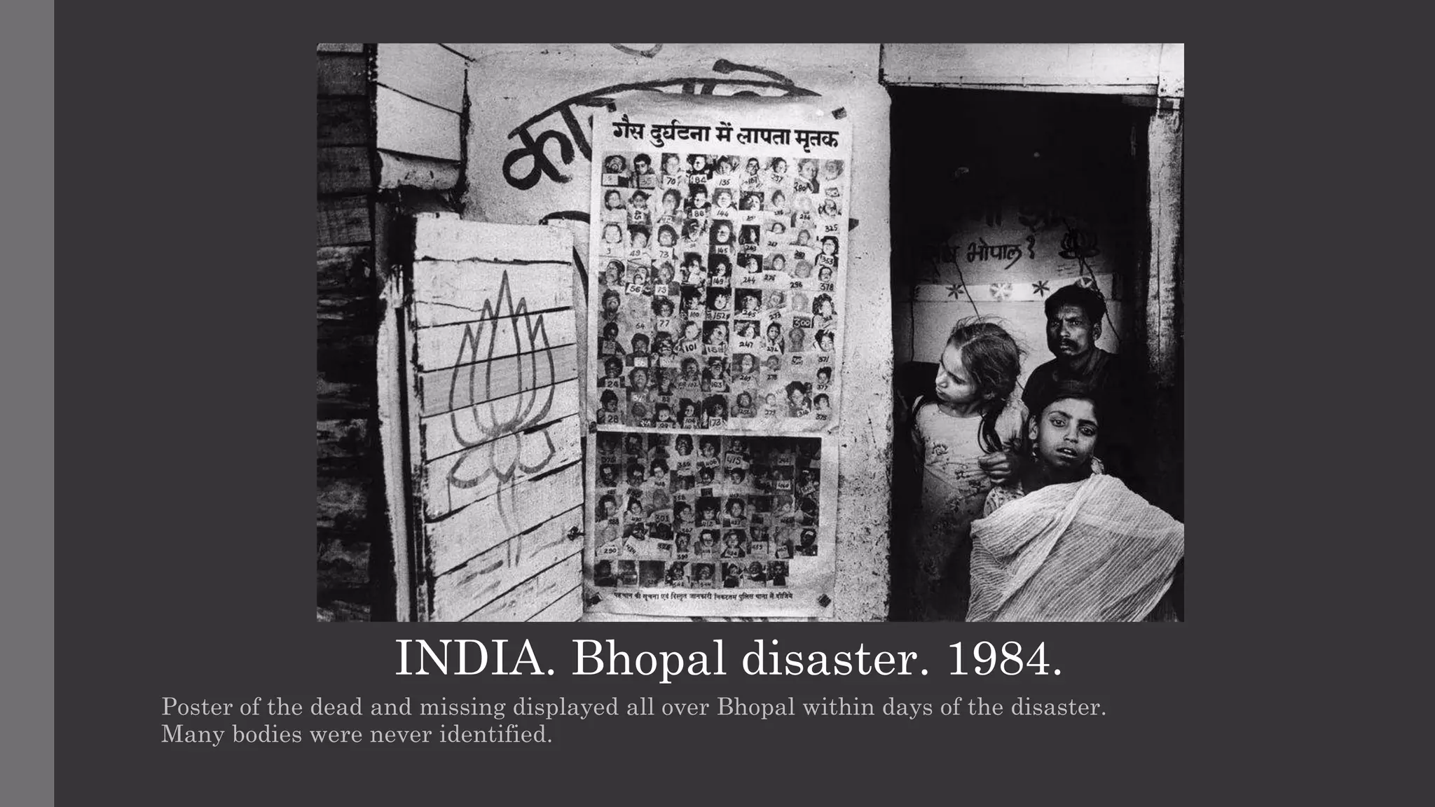 Bhopal Gas Tragedy - Documentary by Raghu Rai | PPTX