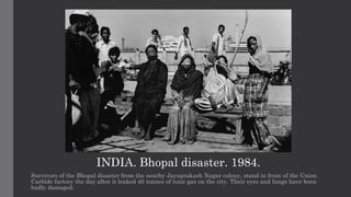 Bhopal Gas Tragedy - Documentary by Raghu Rai | PPTX