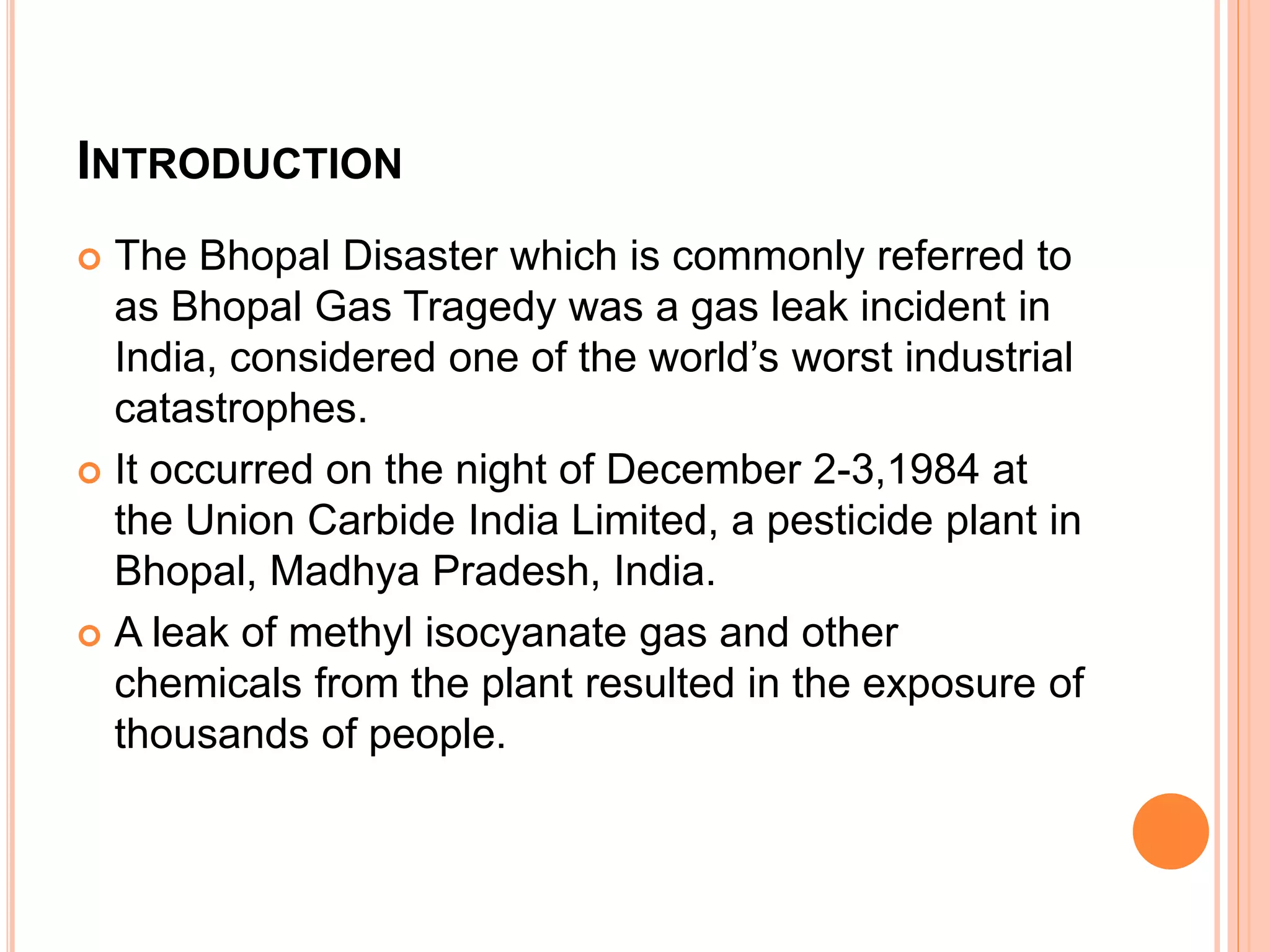 Bhopal Gas Tragedy I Gaurav Singh Rajput | PPTX | Chemistry | Science