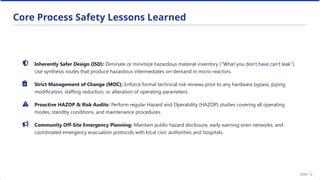 Bhopal Gas Tragedy: Industrial Safety and Hazard Management Lessons | PPTX