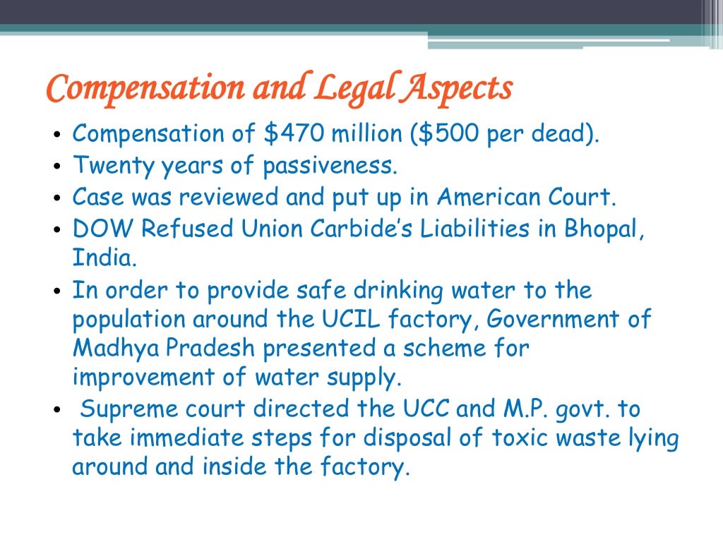 Bhopal gas tragedy case study ppt image