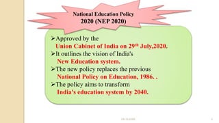 Sanskrit Curriculum in the Context of NEP 2020 | PPTX