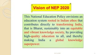 Sanskrit Curriculum in the Context of NEP 2020 | PPTX