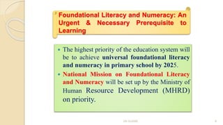 Sanskrit Curriculum in the Context of NEP 2020 | PPTX