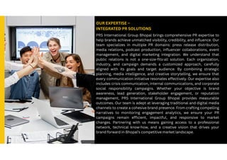 Prose Integrated Bhopal’s Top PR Agency Bhopal, your premier destination for ...