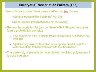 Transcription factors and their role in plant disease resistance | PPTX