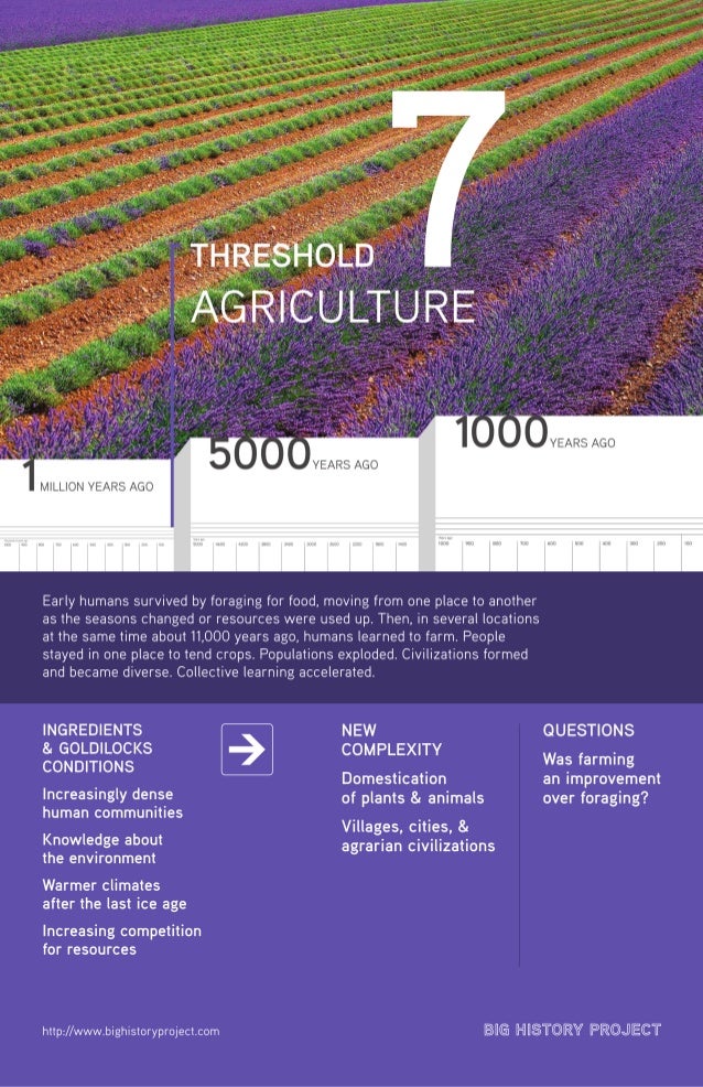 Threshold 7 Agriculture