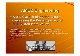 Bhp Billion Re Start Project Pdf 09 07 07 | PDF