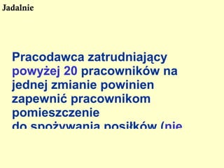 pracownicy młodociani przenoszeni  na inne stanowiska pracy , 