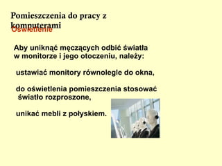 Wykonywanie czynności transportowych przy pomocy  wózków widłowych podnośnikowych wymaga przestrzegania następujących zasad: wózki widłowe podnośnikowe powinny  poruszać się na poszczególnych odcinkach  drogi z prędkością dostosowaną do nasilenia ruchu, warunków lokalnych i rodzaju przewożonych ładunków. Ś rodki transportu wewnętrznego Wózki jezdniowe napędzane - ogólne zasady użytkowania 
