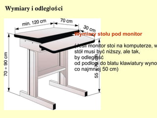 strefa wokół przenośnika powinna być oznaczona, 