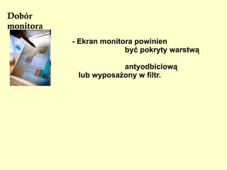 przenośniki muszą posiadać osłonięte rolki i bębny  Ś rodki transportu wewnętrznego Taśmociąg – wymagania stanowiskowe 