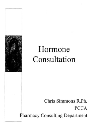 BHRT for the Pharmacist 2003