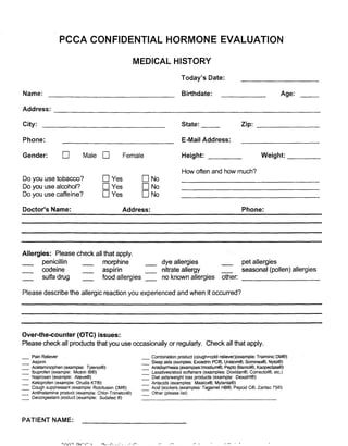 BHRT for the Pharmacist 2003