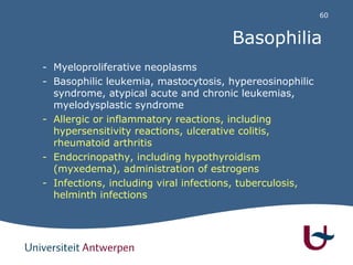 BHS Educational Course 2012 Leukopenia & Leukocytosis | PPT