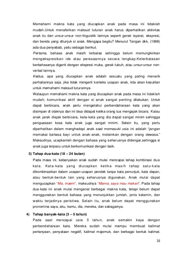 Bhs indonesia modul 1 karakteristik perkembangan bahasa anak