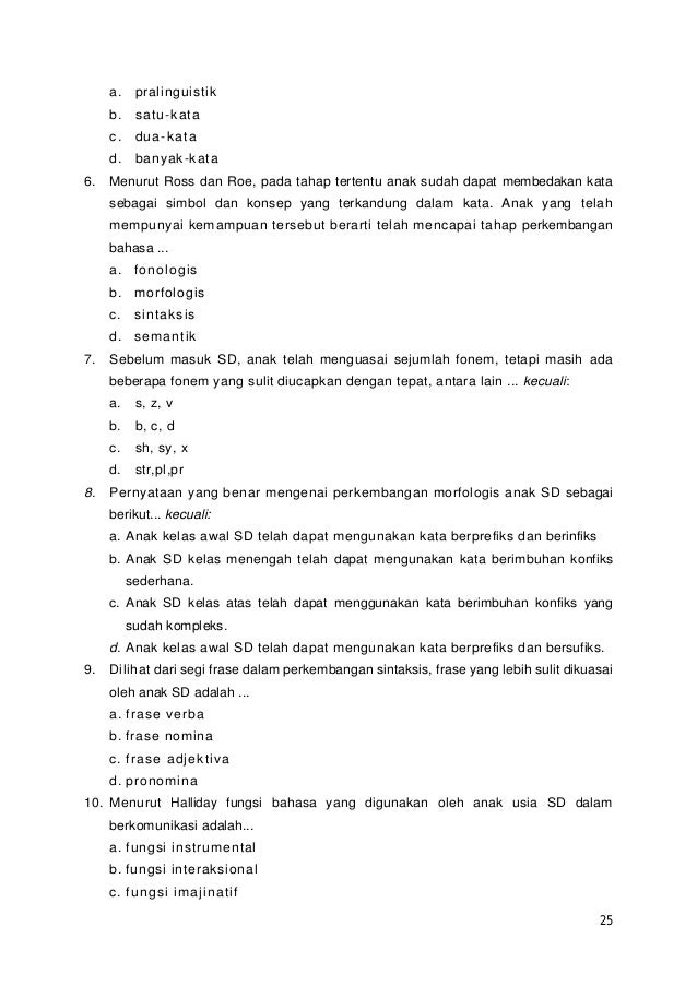 Bhs indonesia modul 1 karakteristik perkembangan bahasa anak