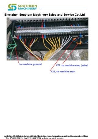 Shenzhen Southern Machinery Sales and Service Co.,Ltd
!
Add : Rm 1806,Block 3, Jinyun COFCO, Qianjin 2nd Road,Xixiang,Baoan District, Shenzhen City, China
TEL: 0755-83203237; FAX:0755-23240492 website:www.smthelp.com
 