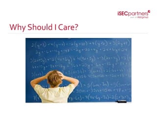 Why Should I Care?
 