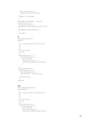 Bahasa Pemrograman dan Script | PDF
