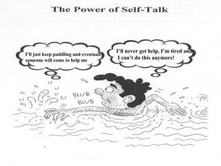I’ll just keep paddling and eventually  someone will come to help me I’ll never get help, I’m tired and I can’t do this anymore! 