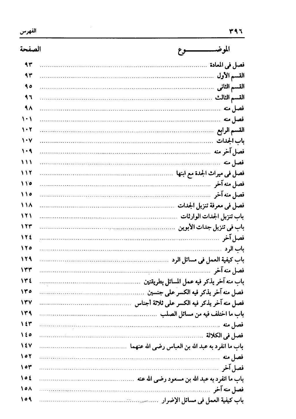 الجزء الثاني من كتاب التهذيب في الفرائض
