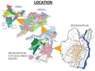 Tourist Map Of Bhubaneswar City Bhubaneshwar Planning