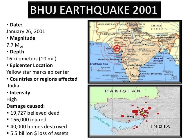 Gujarat earthquake scale