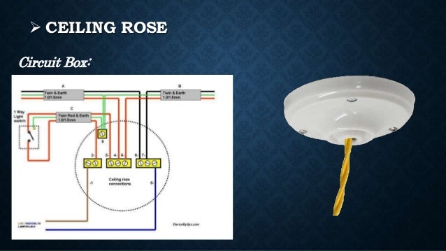 Electrical Distribution Box And Ceiling Roses