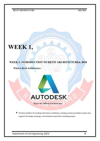 Comprehensive Training on Autodesk Revit Architecture and BIM for Civil ...