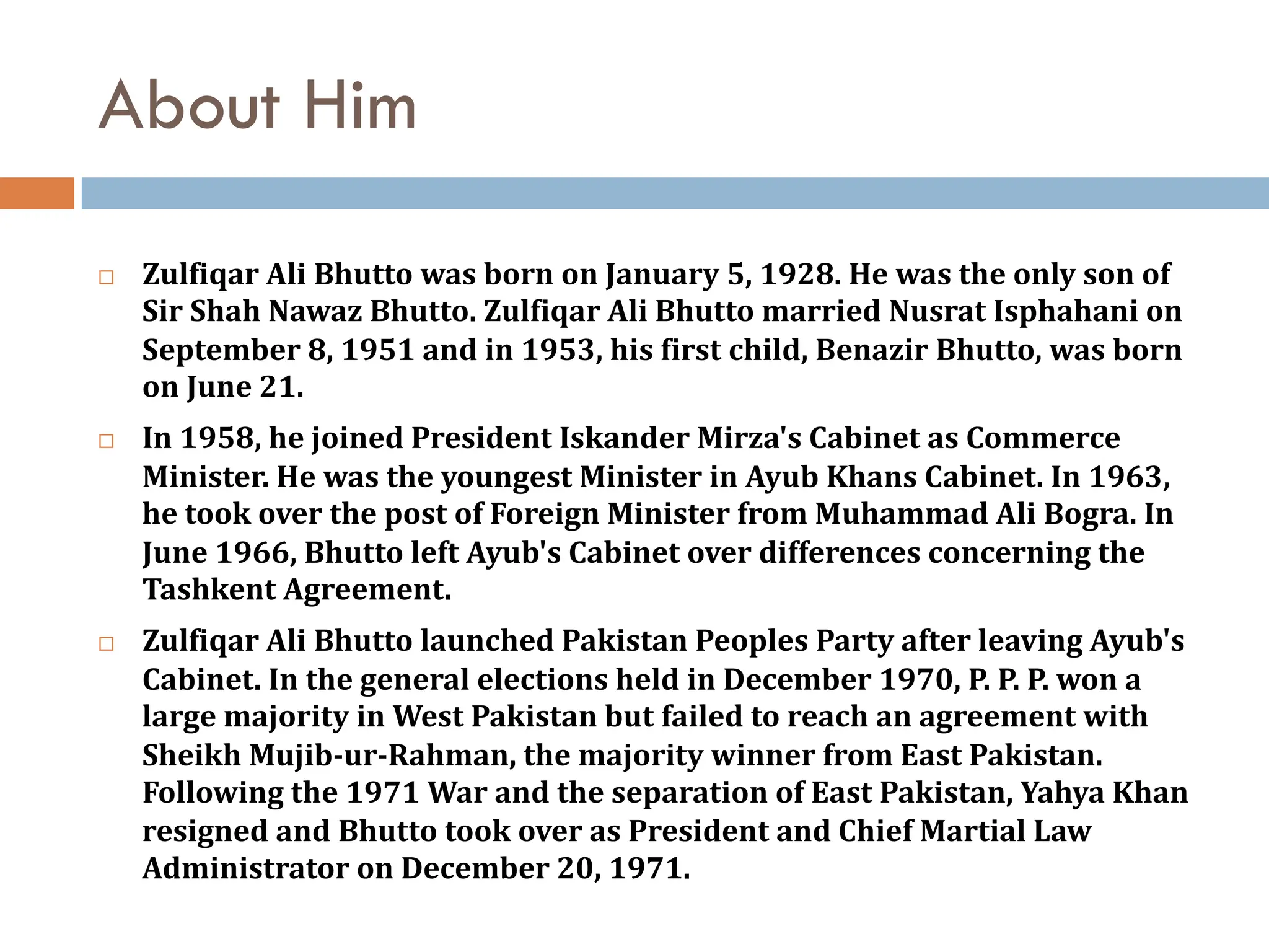 Zulfiqar Ali Bhutto Regime 1971-77 Pakistan | PDF